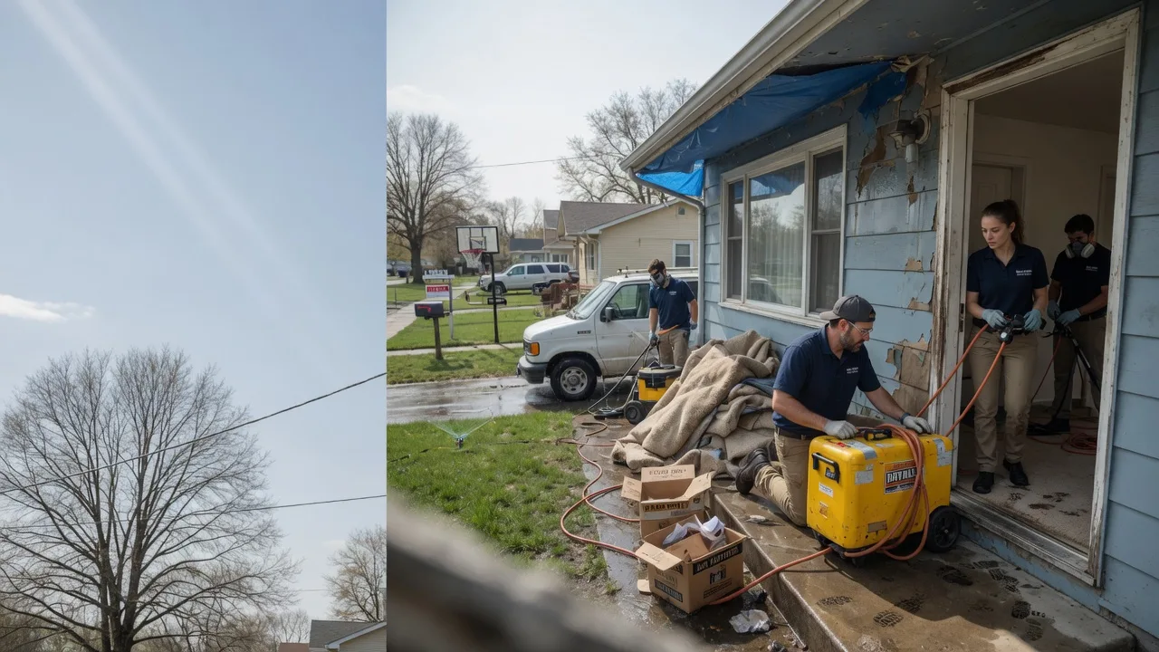 Basement Flood Cleanup in Burlingham, NY near me
